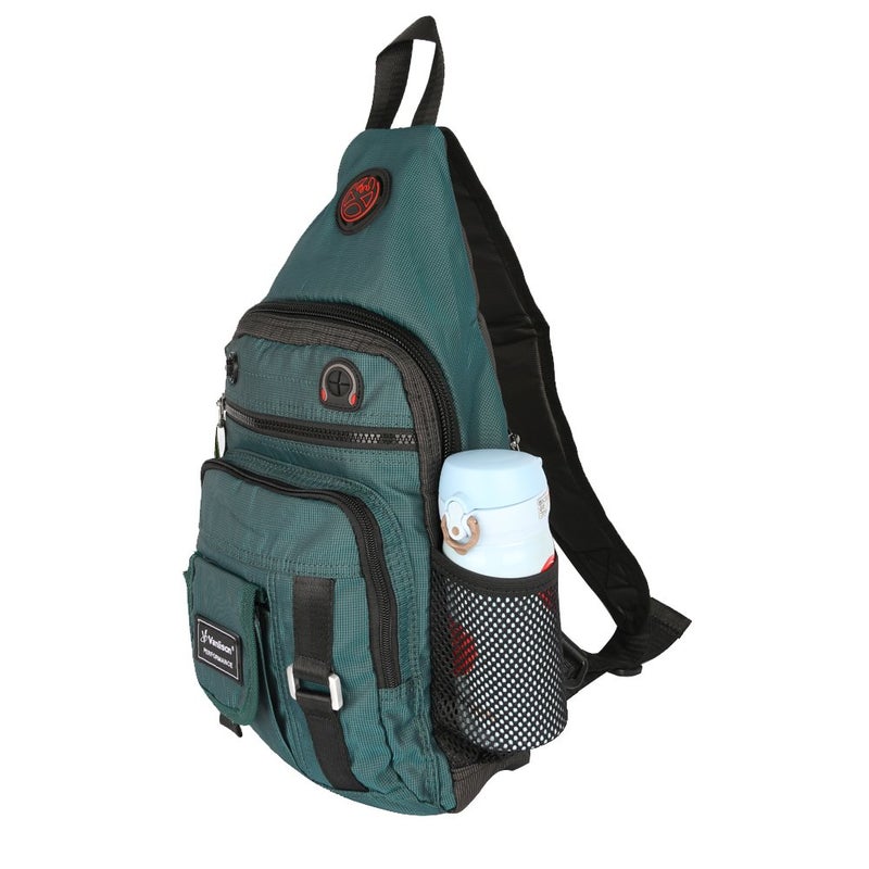 Vanlison Crossbody Sling Bag Backpack for Men & Women Blue - Image 3